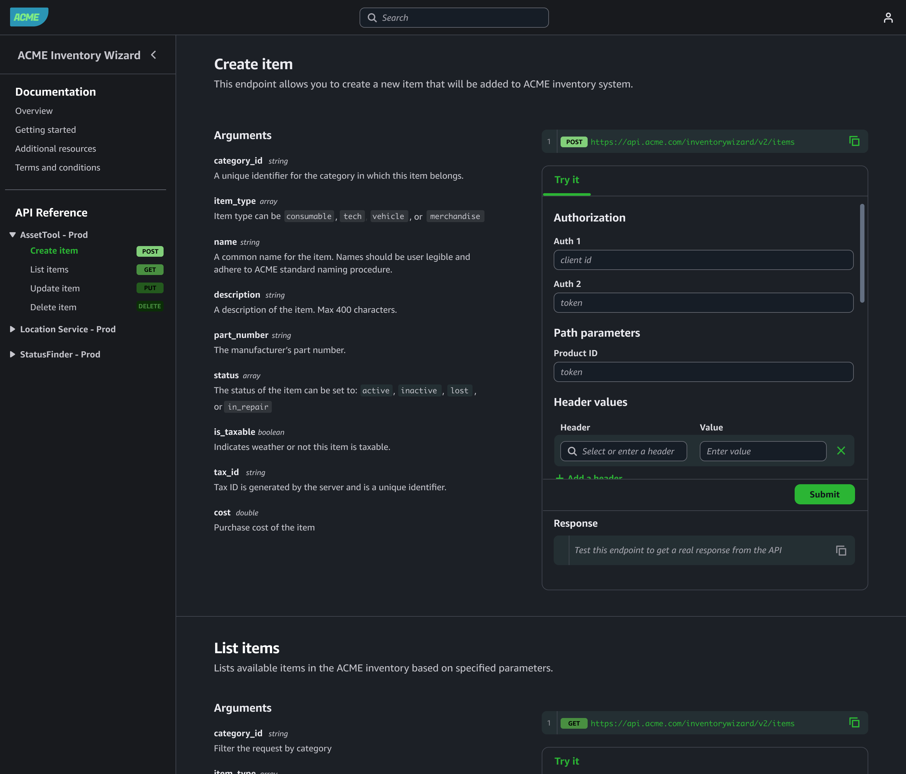 API gateway developer portal