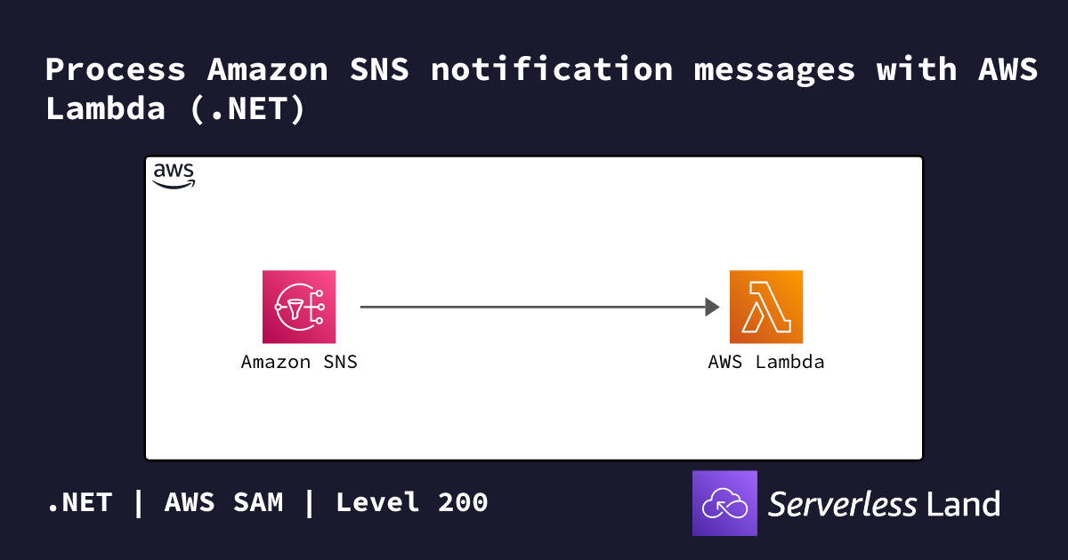 Process Amazon SNS notification messages with AWS Lambda (.NET ...