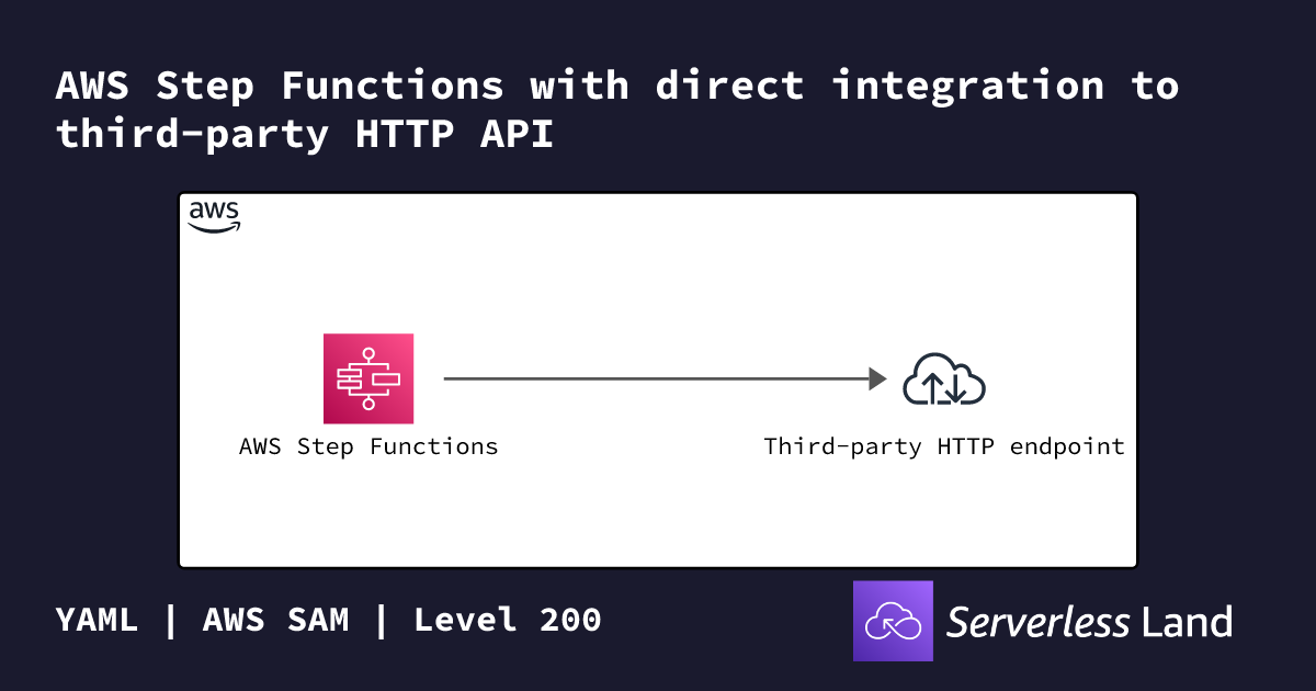 AWS Step Functions with direct integration to third-party HTTP API ...